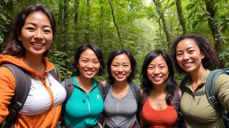 Women only adventure travel groups